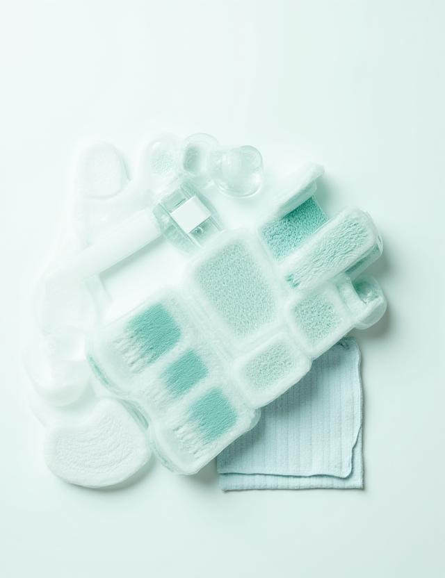 Macro shot of detailing tools